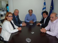 Επίσκεψη του Υπουργού Αναπληρωτή Υγείας, Λεωνίδα Γρηγοράκου, στην 6η Υ.Πε.